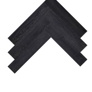The Art of Living Select visgraat - Plak PVC - Black